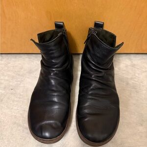 Women’s Black Leather Ankle Boots women’s size 8.5